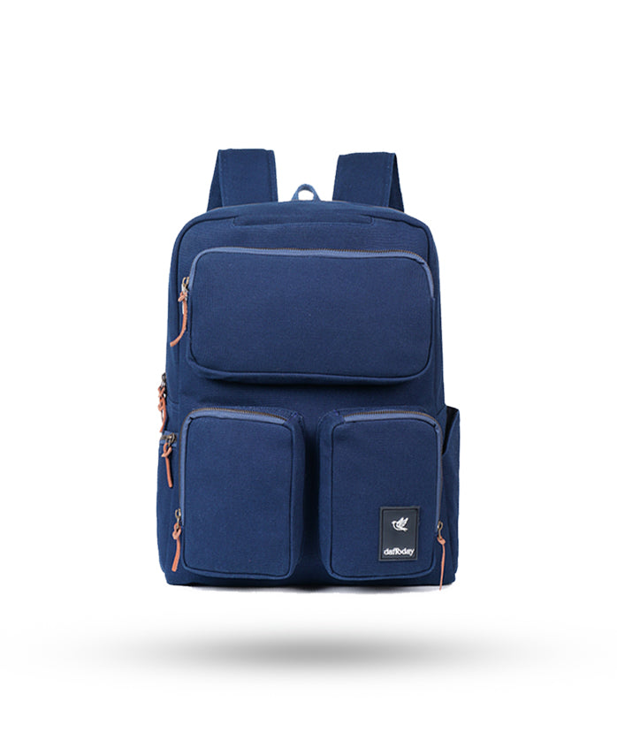 Nomad Pro Backpack | Daffoday Canvas Army Green Travel Backpack For Men & Women
