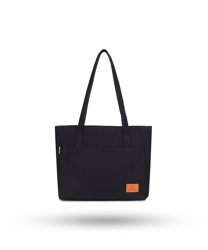 Luxe Shoulder Bag | Daffoday Canvas Blue Tote Bag For Women