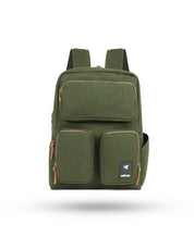 Nomad Pro Backpack | Daffoday Canvas Army Green Travel Backpack For Men & Women