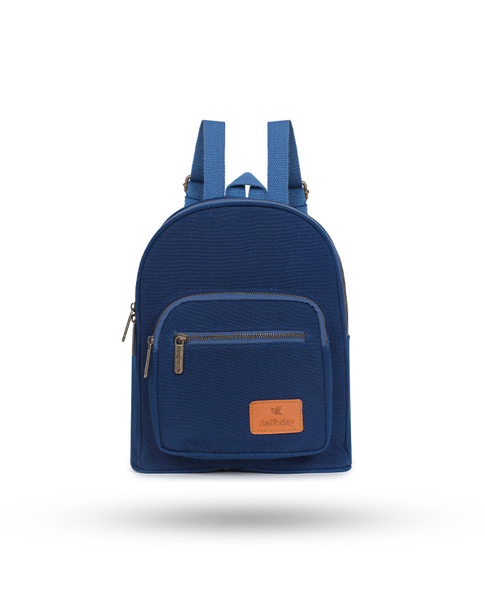 Urban Mini Backpack | Daffoday Canvas Tan Mini Backpack For Men & Women