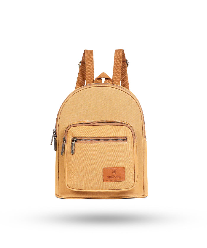 Urban Mini Backpack | Daffoday Canvas Army Green Mini Backpack For Men & Women
