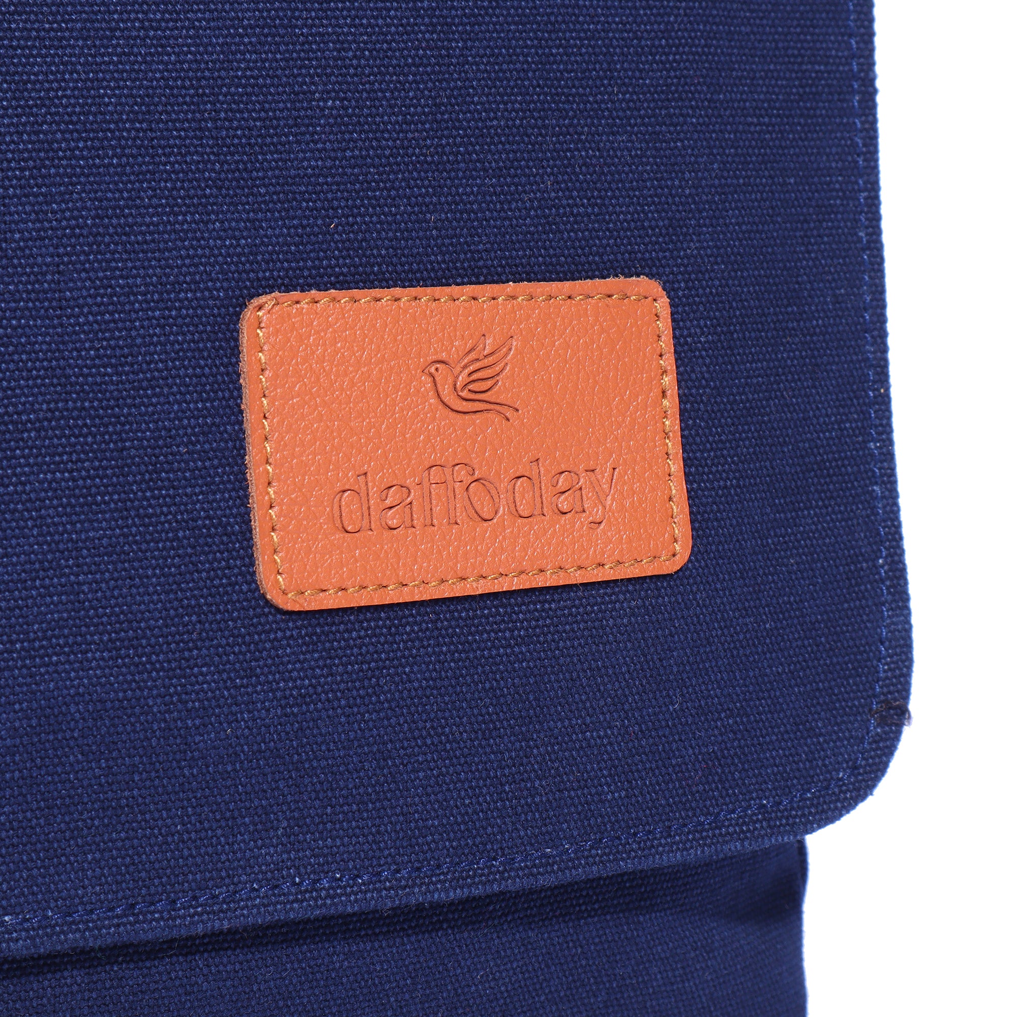 Canvas Messenger Bag| Daffoday Canvas Army Green Messenger Bag for Men & Women