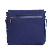 Canvas Messenger Bag| Daffoday Canvas Black Messenger Bag for Men & Women