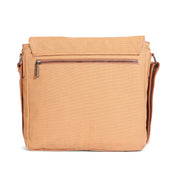 Daffoday Canvas Tan Messenger Bag for Men & Women
