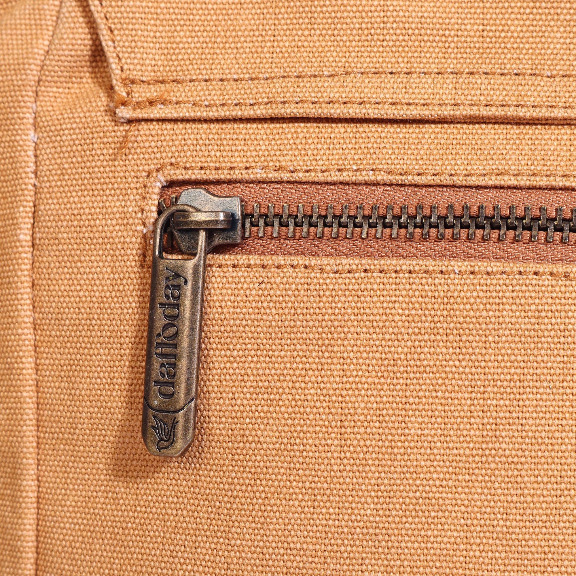 Canvas Messenger Bag| Daffoday Canvas Army Green Messenger Bag for Men & Women