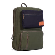 Dual Pocket Backpack| Metrolite Dual Pocket Backpack — Tan & Black