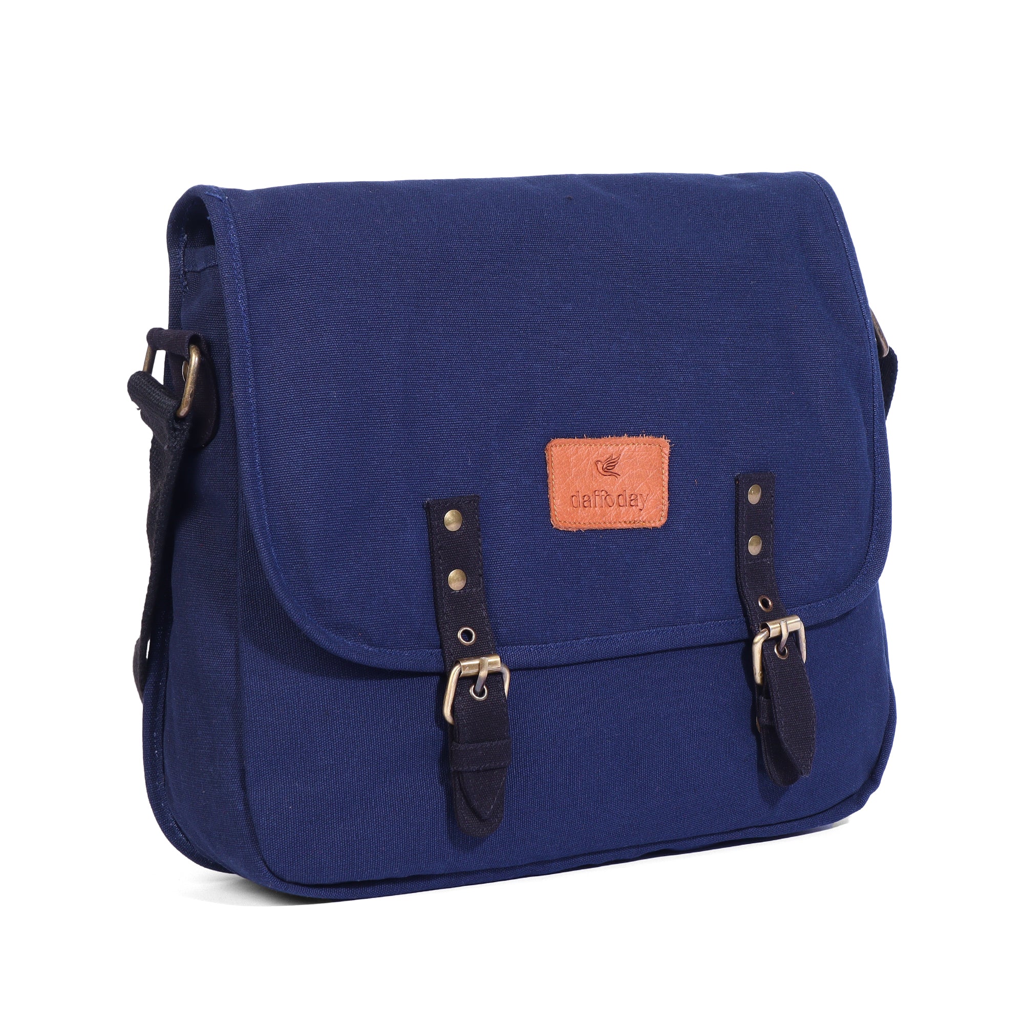 CrossBody Bag| UrbanRoute Canvas Black Messenger Bag for Men & Women
