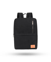 Daffoday Canvas Black Color Laptop Backpack For Men & Women