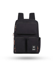Daffoday Canvas Black Color Travel Backpack For Men & Women
