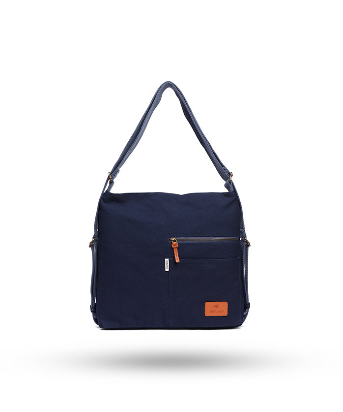 Switch Style Backpack | Daffoday Canvas White Crossbody Bag For Men & Women