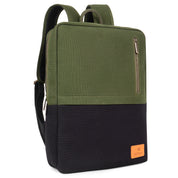Urban Pro Backpack | Daffoday Canvas Army Green Laptop Backpack For Men & Women