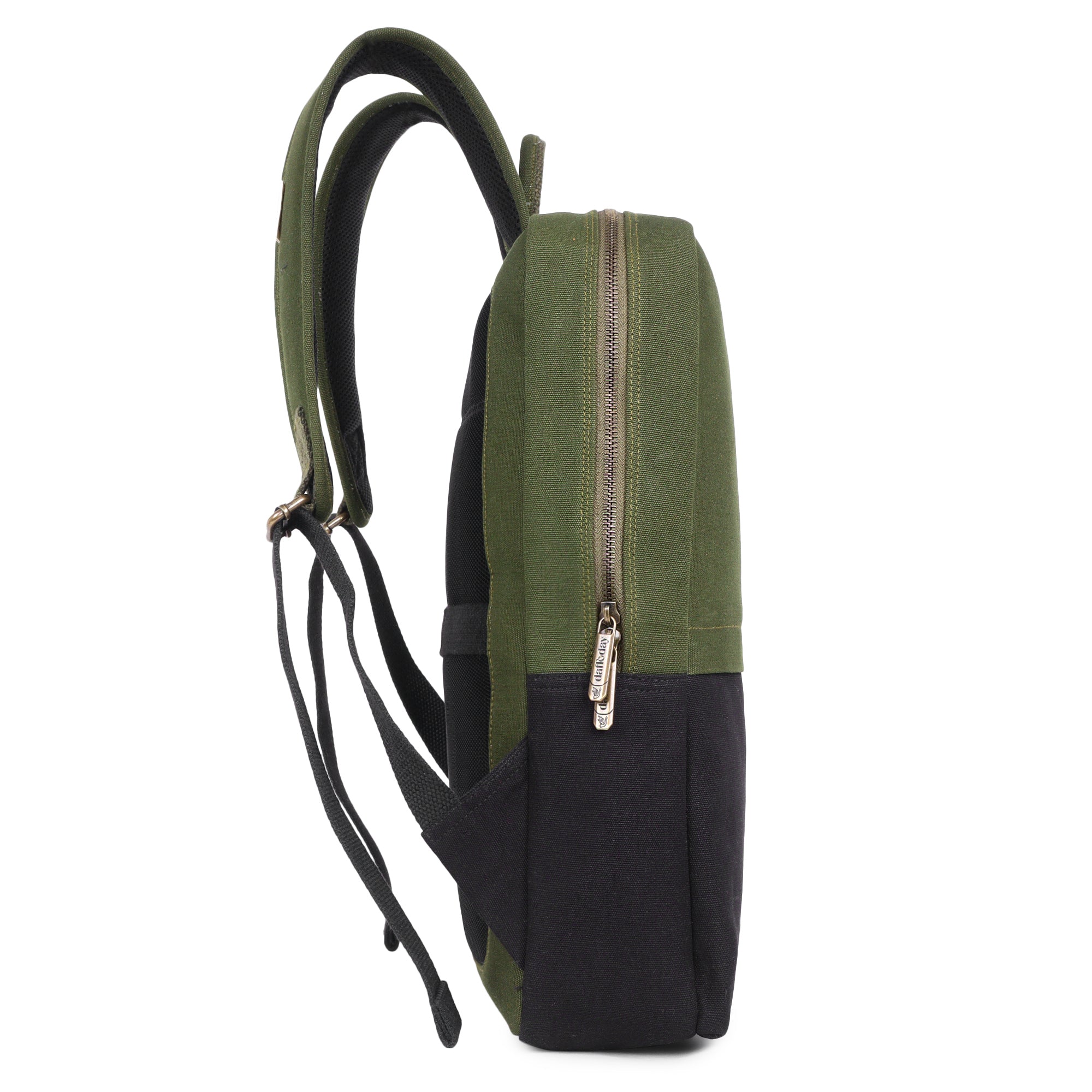 Urban Pro Backpack | Daffoday Canvas Army Green Laptop Backpack For Men & Women