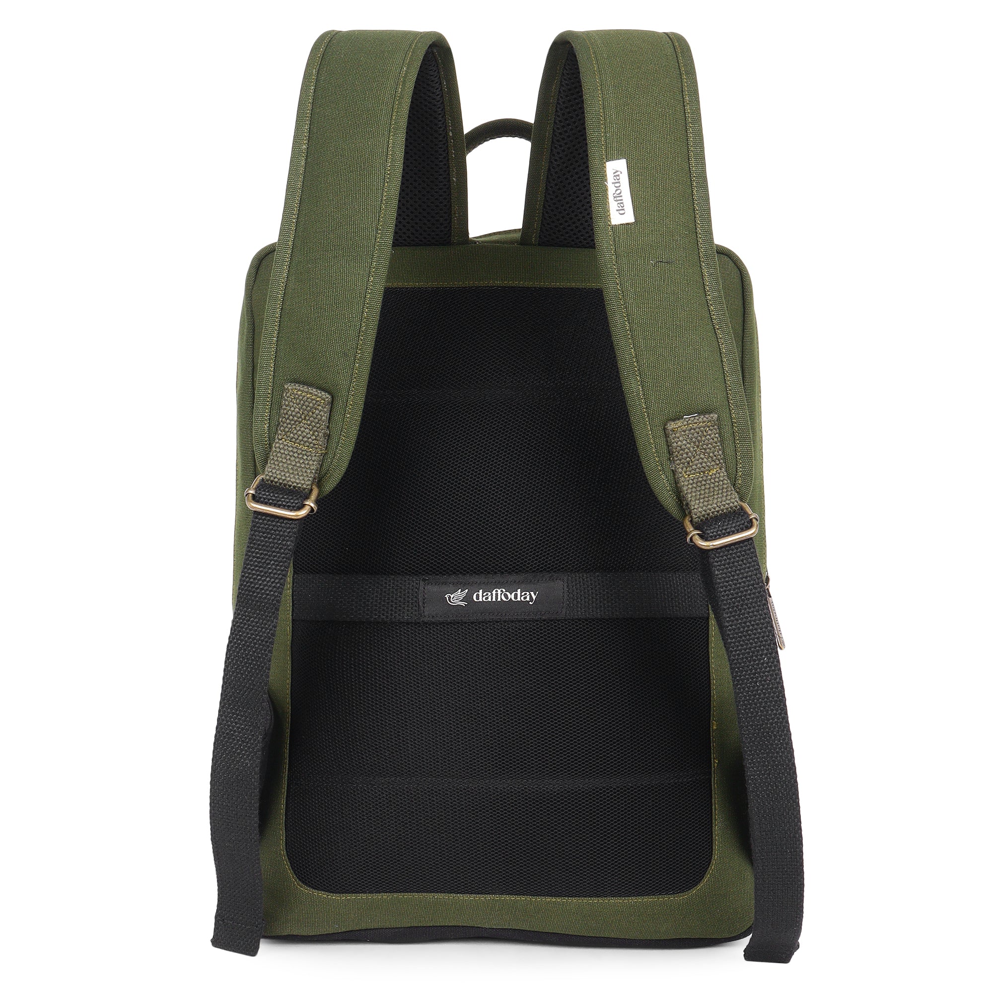 Urban Pro Backpack | Daffoday Canvas Army Green Laptop Backpack For Men & Women