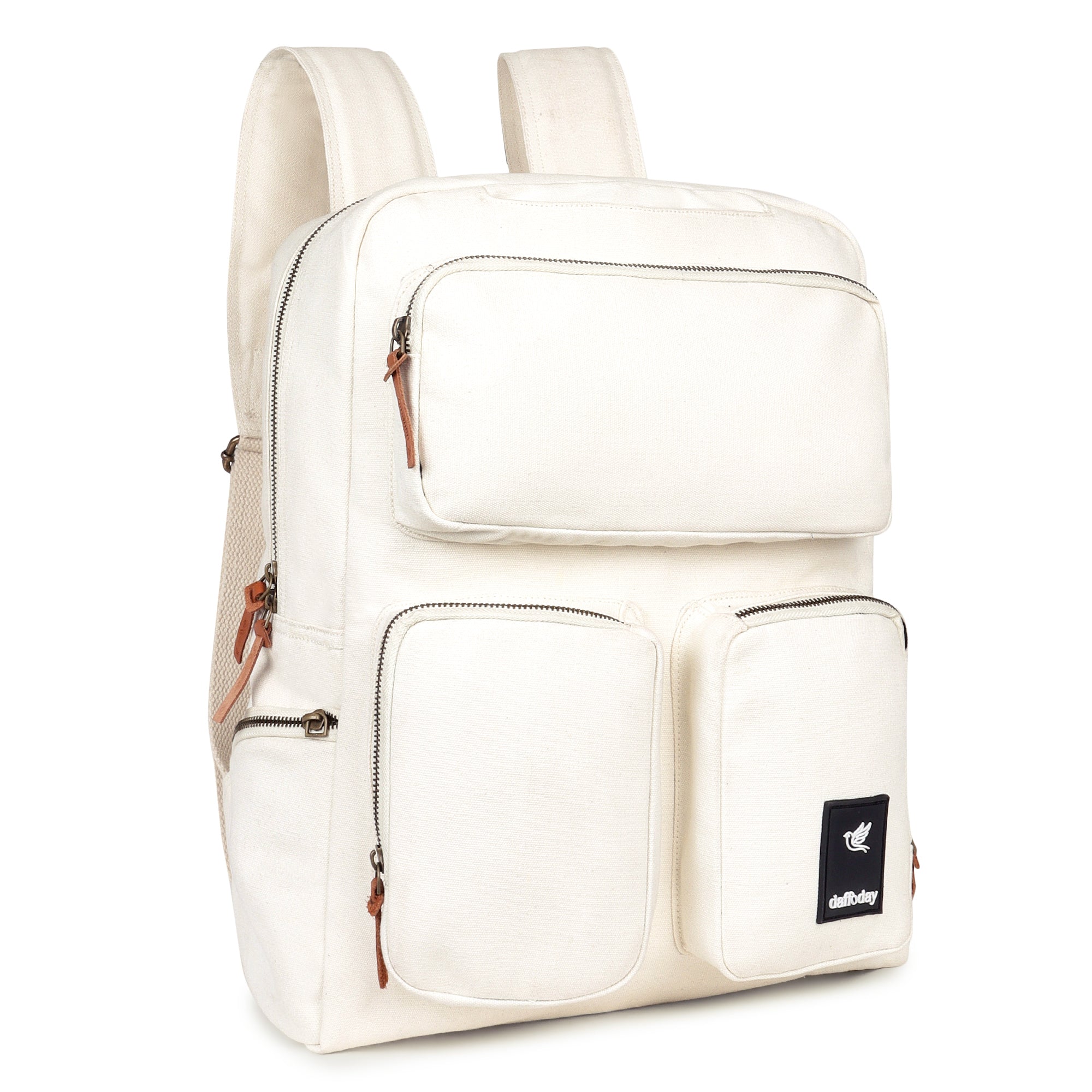 Nomad Pro Backpack | Daffoday Canvas Black Travel Backpack For Men & Women