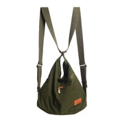 Switch Style Backpack | Daffoday Canvas Black Crossbody Bag For Men & Women