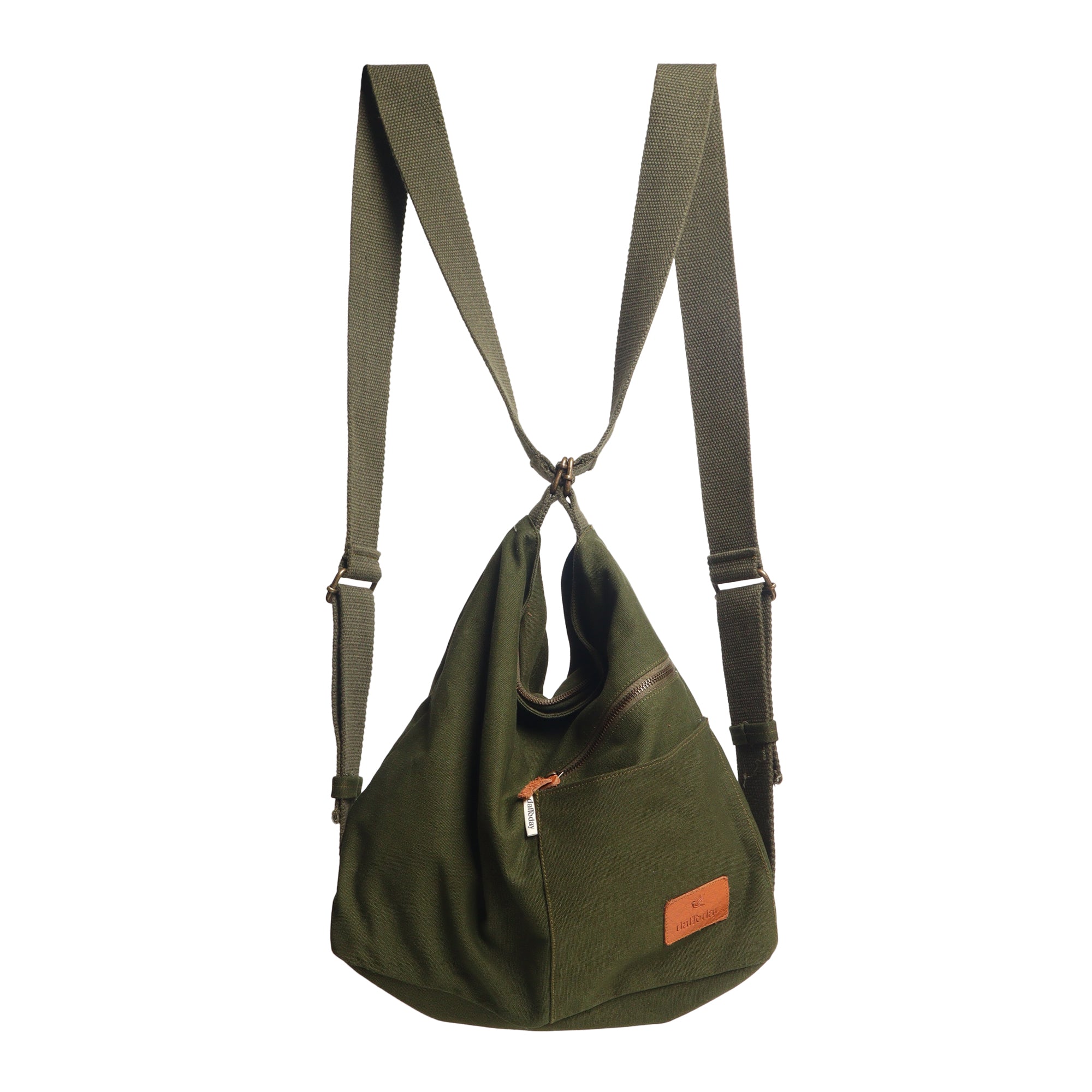 Switch Style Backpack | Daffoday Canvas Black Crossbody Bag For Men & Women