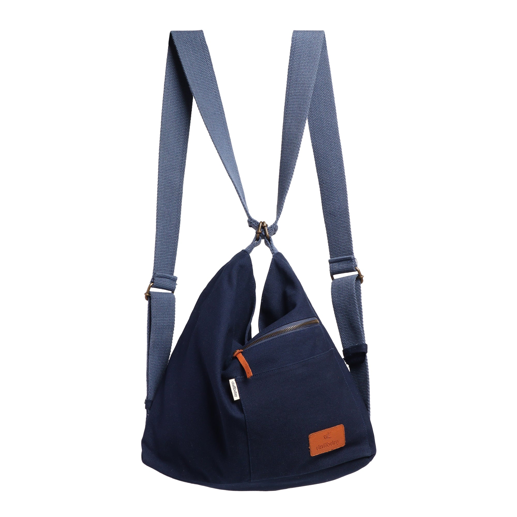 Switch Style Backpack | Daffoday Canvas Black Crossbody Bag For Men & Women