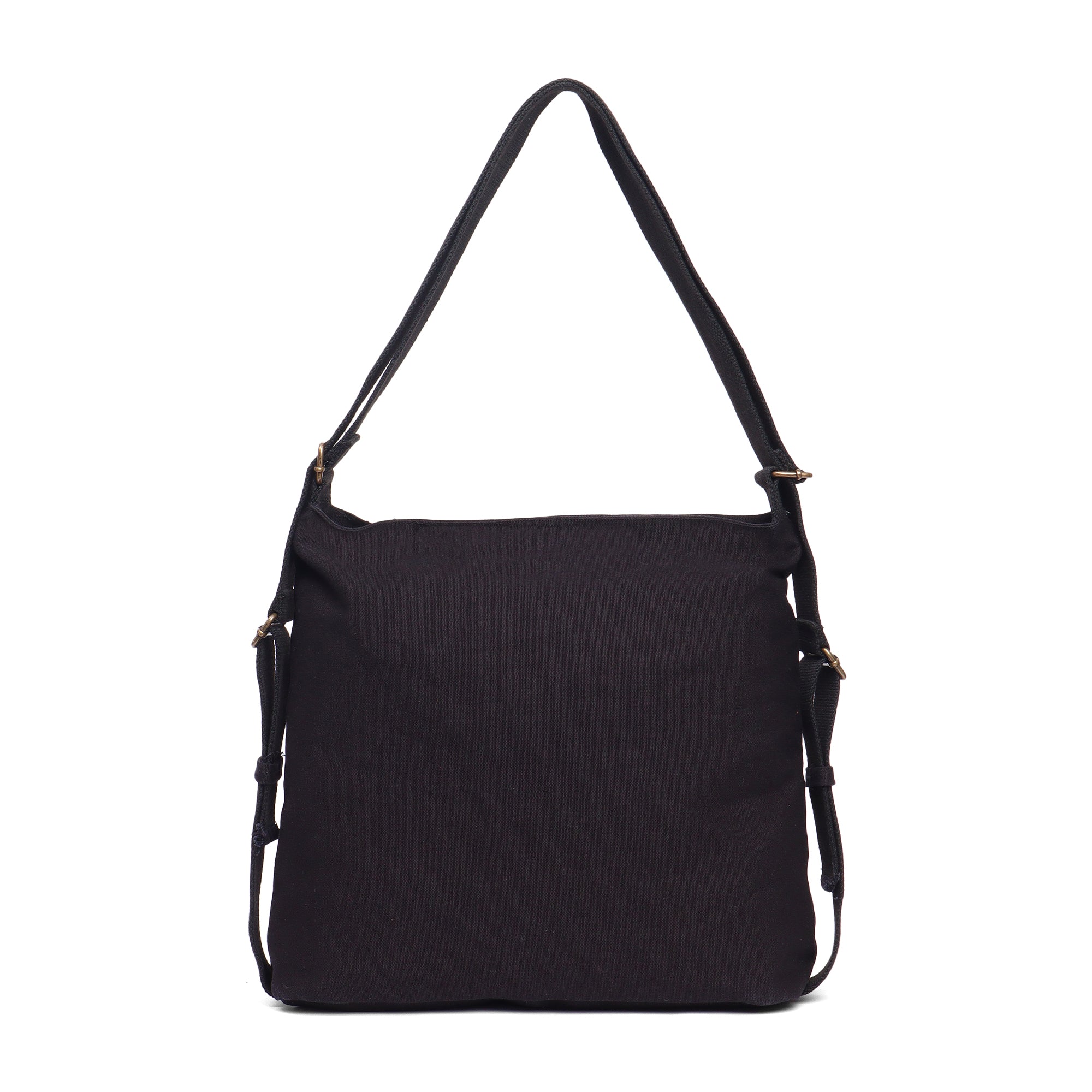 Switch Style Backpack | Daffoday Canvas Black Crossbody Bag For Men & Women