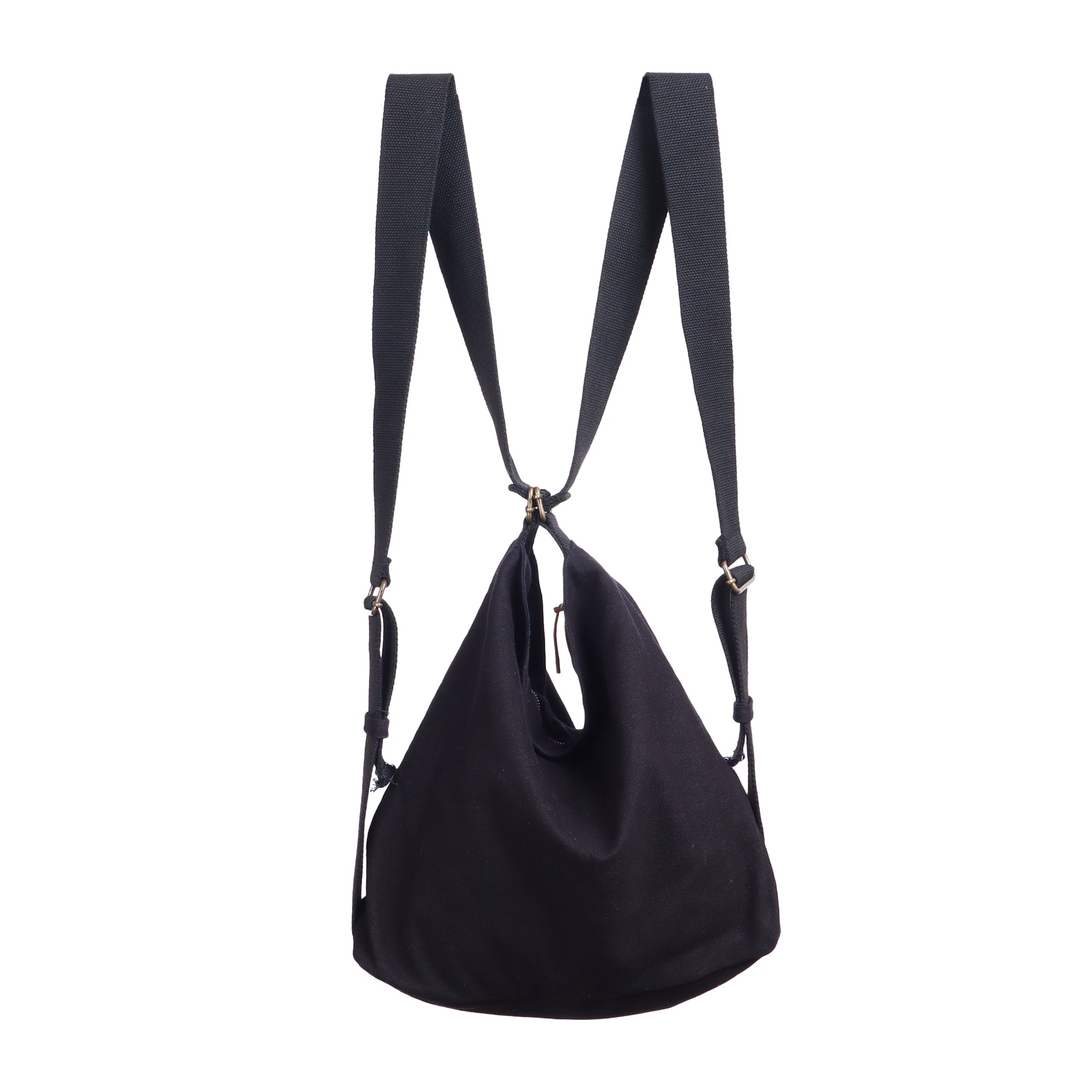 Switch Style Backpack | Daffoday Canvas Black Crossbody Bag For Men & Women