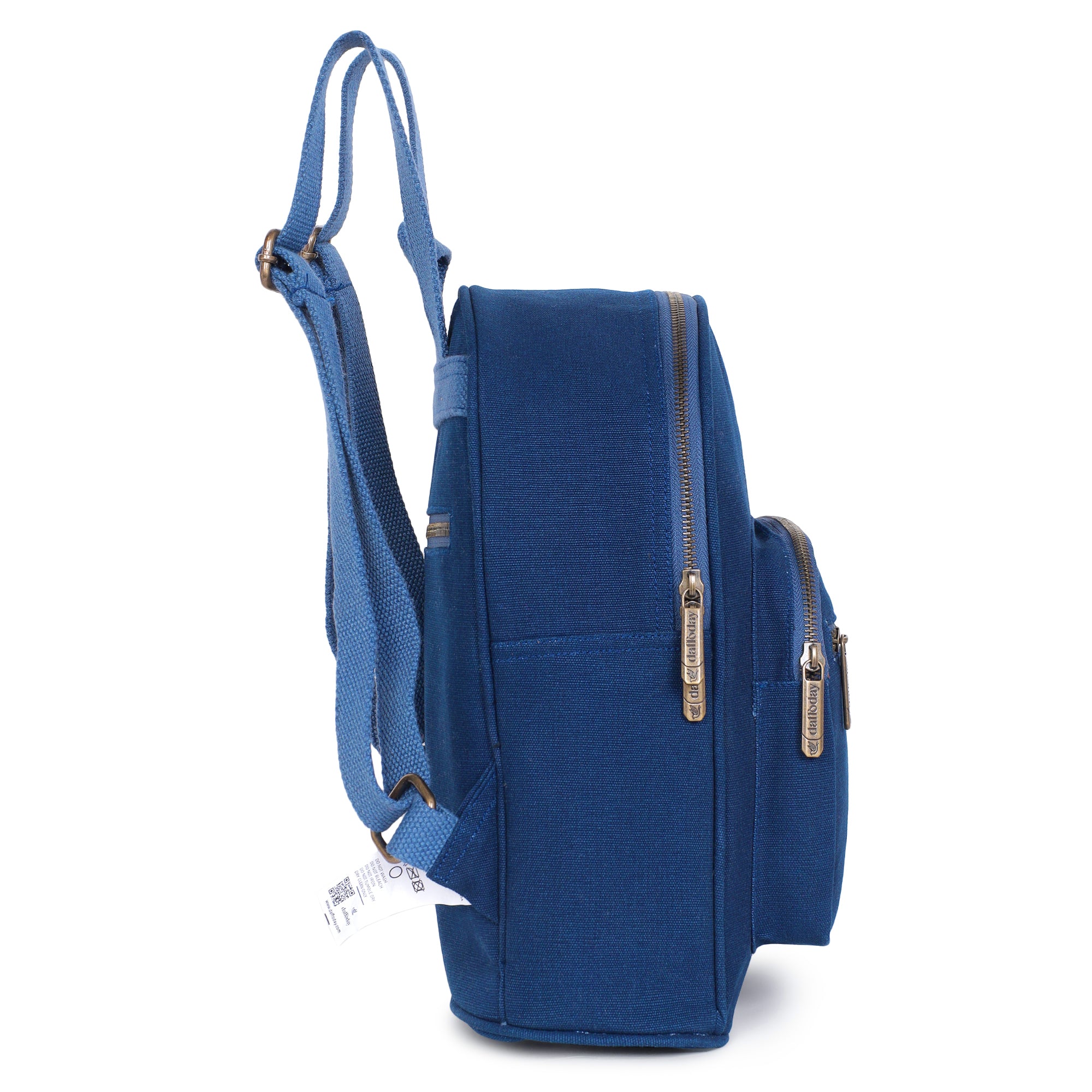 Urban Mini Backpack | Daffoday Canvas Tan Mini Backpack For Men & Women