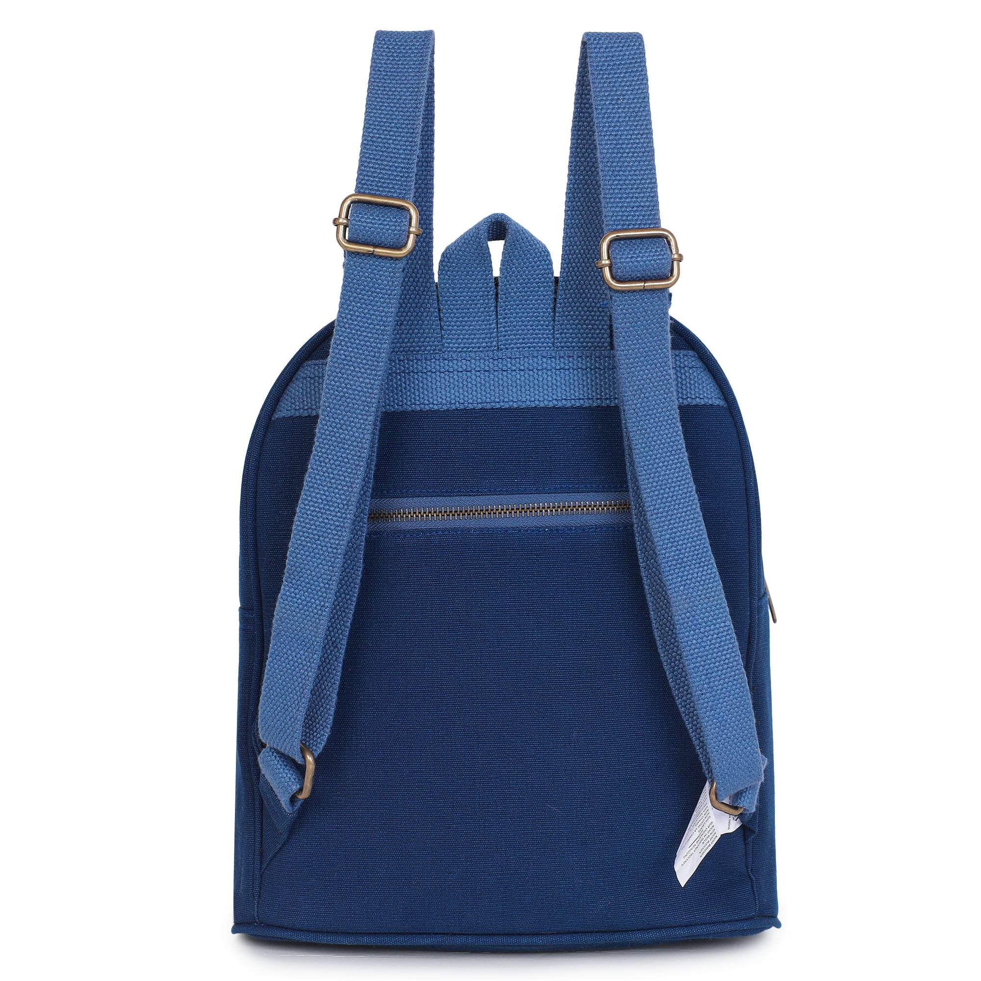 Urban Mini Backpack | Daffoday Canvas Tan Mini Backpack For Men & Women
