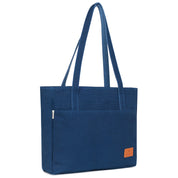 Luxe Shoulder Bag | Daffoday Canvas Black Tote Bag For Women