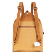 Urban Mini Backpack | Daffoday Canvas Tan Mini Backpack For Men & Women