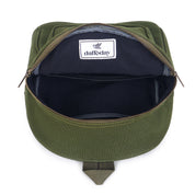 Urban Mini Backpack | Daffoday Canvas Tan Mini Backpack For Men & Women