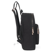 Urban Mini Backpack | Daffoday Canvas Tan Mini Backpack For Men & Women