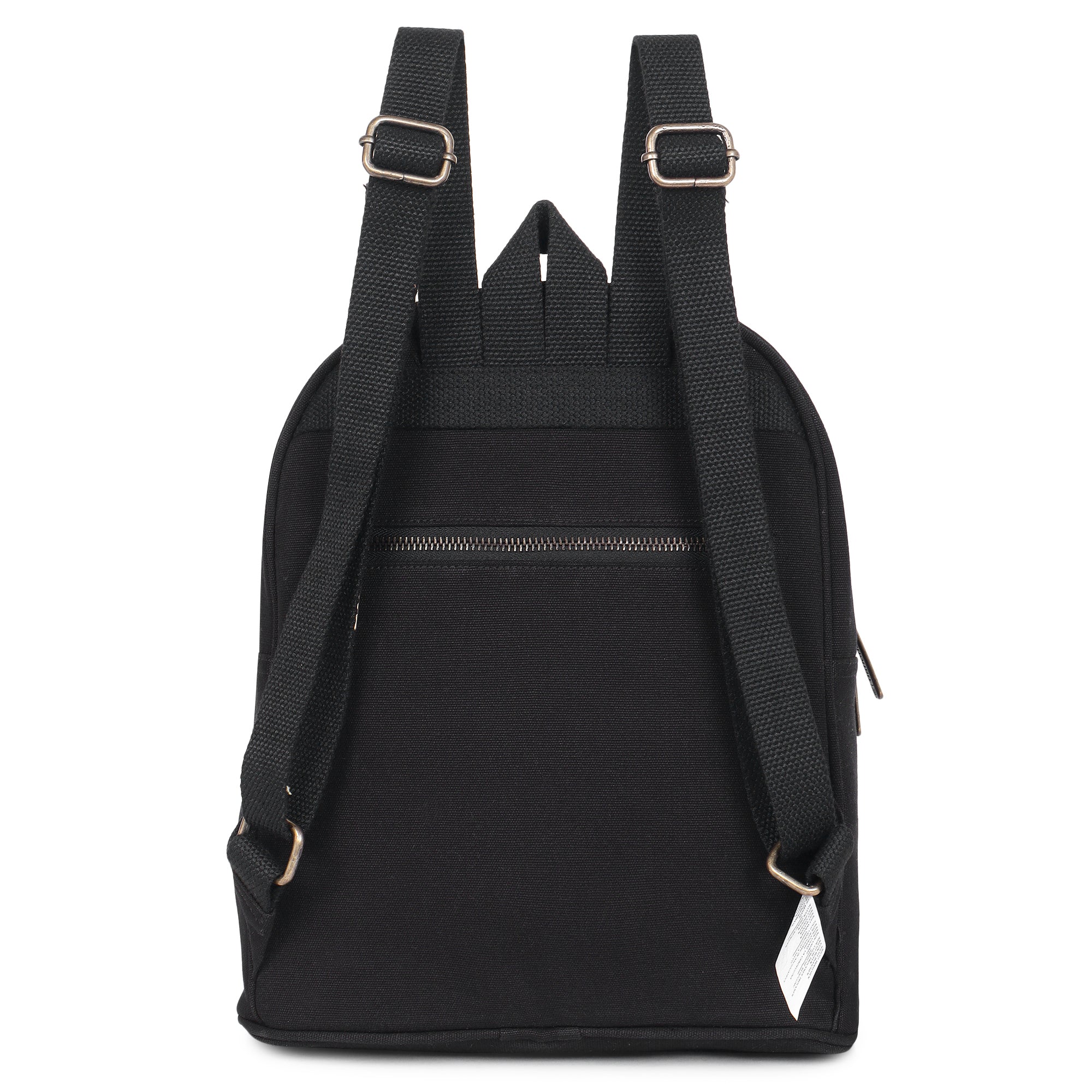 Urban Mini Backpack | Daffoday Canvas Tan Mini Backpack For Men & Women