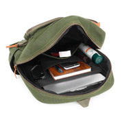 Nomad Pro Backpack | Daffoday Canvas Black Travel Backpack For Men & Women