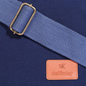 Daffoday Canvas Tan Messenger Bag for Men & Women
