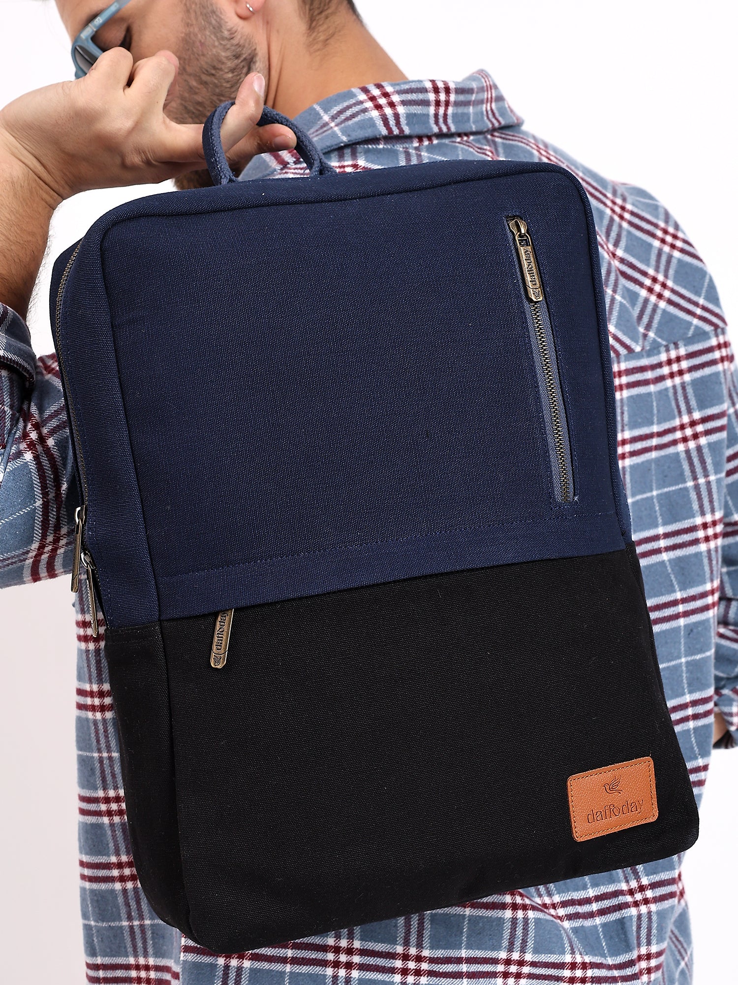 Urban Pro Backpack | Daffoday Canvas Army Green Laptop Backpack For Men & Women