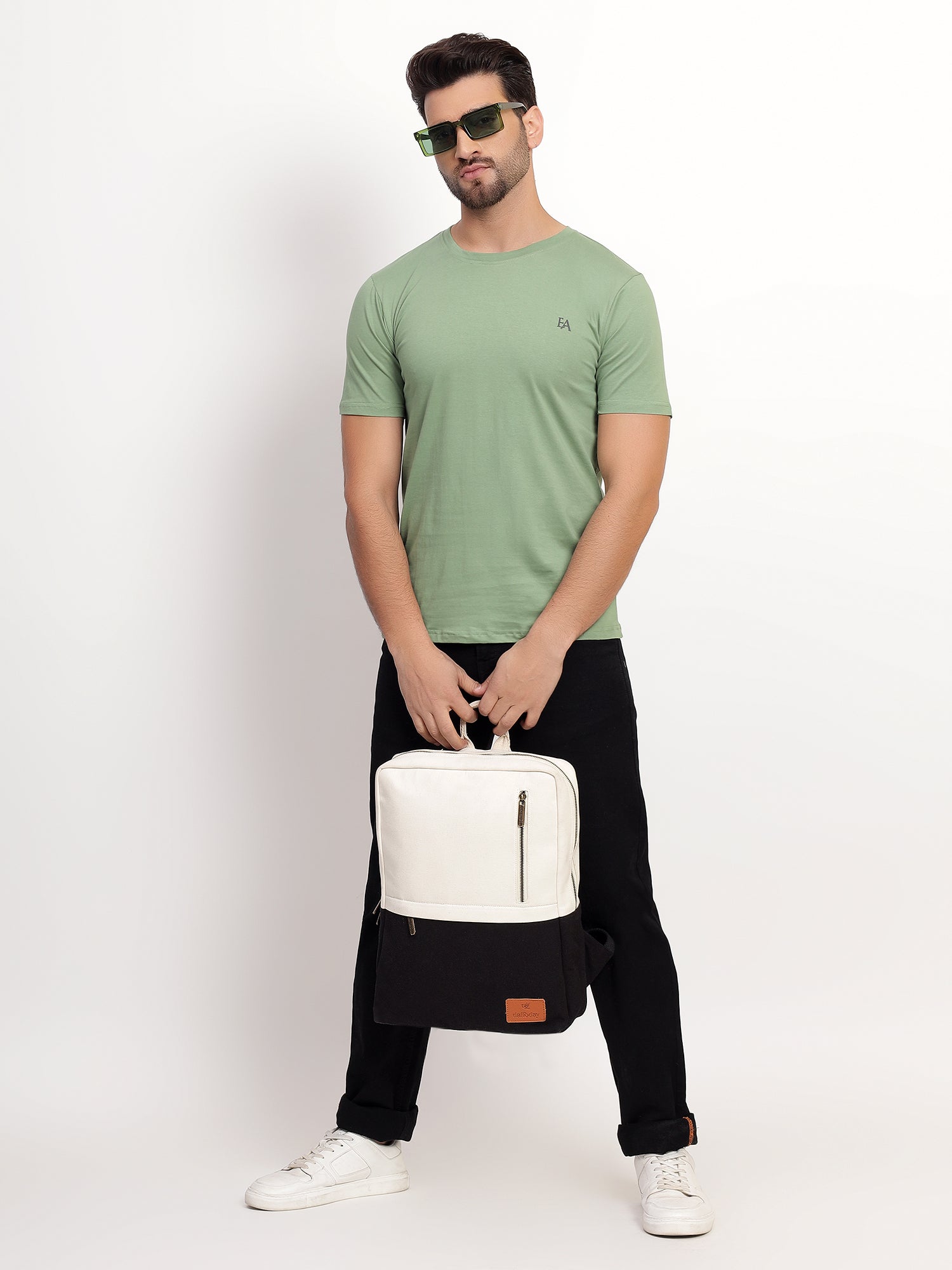 Urban Pro Backpack | Daffoday Canvas Army Green Laptop Backpack For Men & Women