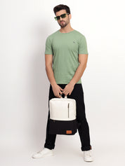 Urban Pro Backpack | Daffoday Canvas Army Green Laptop Backpack For Men & Women