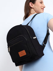 Urban Mini Backpack | Daffoday Canvas Tan Mini Backpack For Men & Women